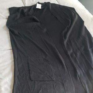 Long Sleeveless Cardigan